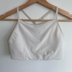 White Mesh prAna sports bra!